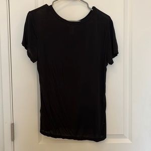 Basic black soft tshirt.